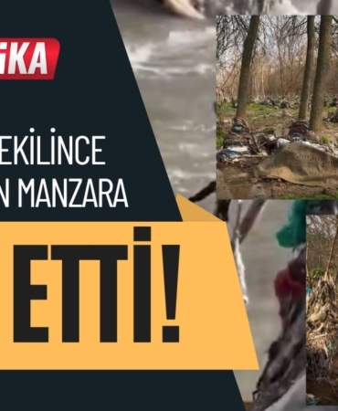 Sel Suları Çekilince Ortaya Çıkan Manzara Şok Etti! Ganj Nehri Değil, Gaziantep!