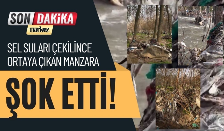 Sel Suları Çekilince Ortaya Çıkan Manzara Şok Etti! Ganj Nehri Değil, Gaziantep!