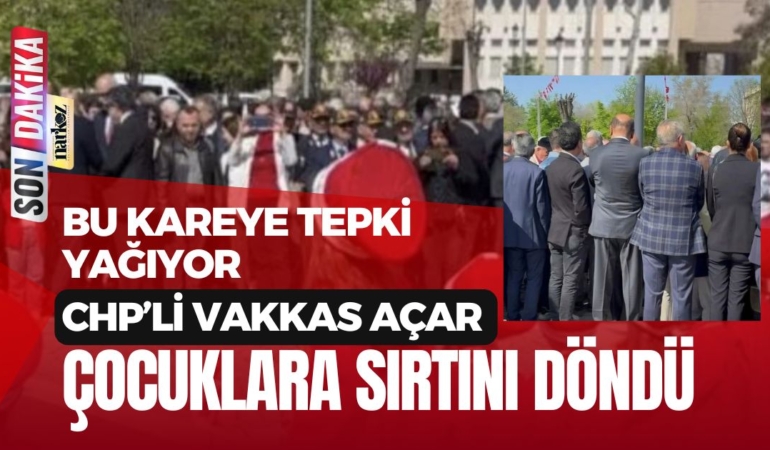 CHP Gaziantep İl Başkanı Vakkas Açar Çocuklara Sırtını Döndü