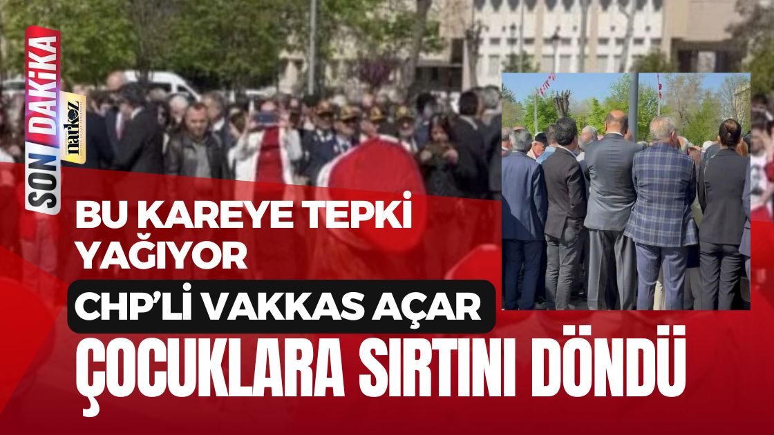 CHP Gaziantep İl Başkanı Vakkas Açar Çocuklara Sırtını Döndü