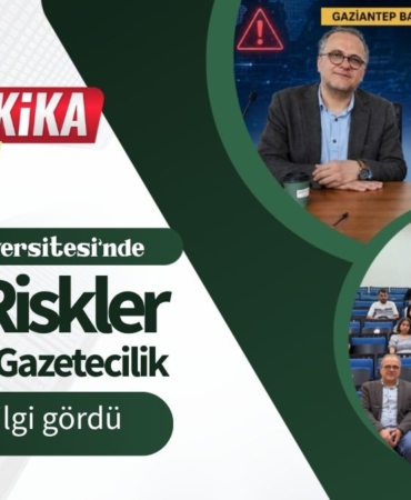 Gaziantep Üniversitesi’nde “Dijital Riskler, Fırsatlar ve Gazetecilik” paneli yoğun ilgi gördü