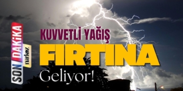 Meteoroloji'den Gaziantep İçin Kritik Uyarı: Kuvvetli Yağış ve Fırtına Geliyor!