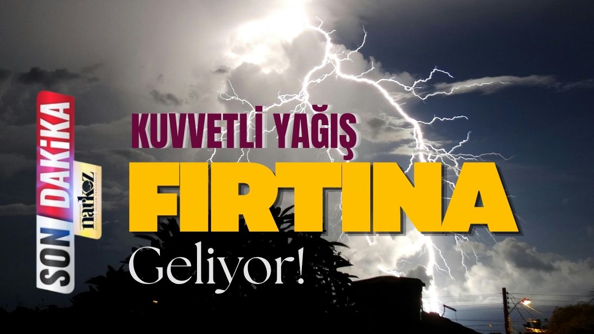 Meteoroloji'den Gaziantep İçin Kritik Uyarı: Kuvvetli Yağış ve Fırtına Geliyor!