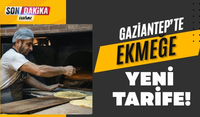 Gaziantep'te Ekmek ve Pide Fiyatları Belli Oldu