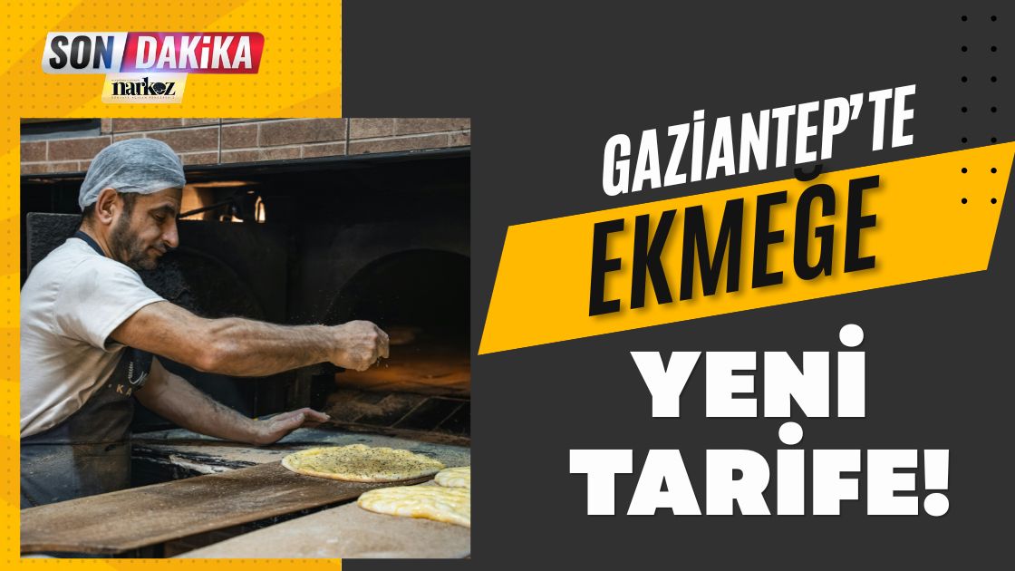 Gaziantep'te Ekmek ve Pide Fiyatları Belli Oldu