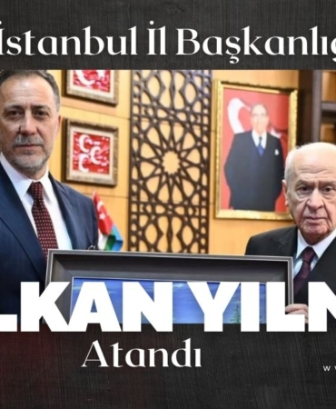 MHP İstanbul İl Başkanlığı'na Volkan Yılmaz Atandı