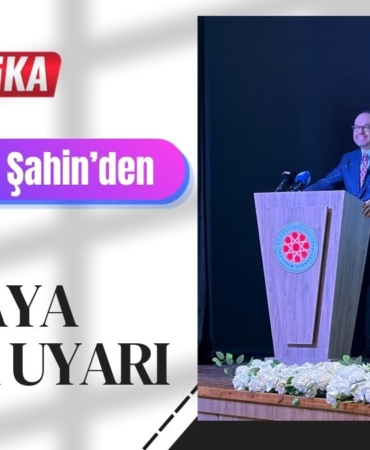 Şahin’den Yerel Medyaya Kritik Uyarı “Dezenformasyon Bir Milli Güvenlik Meselesidir”