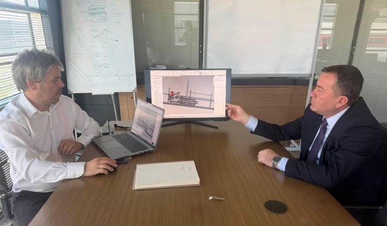 Başkan Doğan, Hancağız Barajı'nın sorunu için Ankara'da temaslarda bulundu