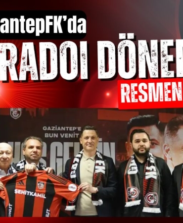 Gaziantep FK'da Radoi Dönemi Resmen Başladı: Kendi Hikayemi Yazmaya Geldim