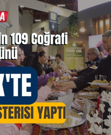 Gaziantep'in 109 Coğrafi İşaretli Ürünü YÖREX'TE Gövde Gösterisi Yaptı