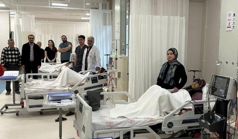Nurdağı Devlet Hastanesi'nde Hemodiyaliz Ünitesi Hizmete Açıldı