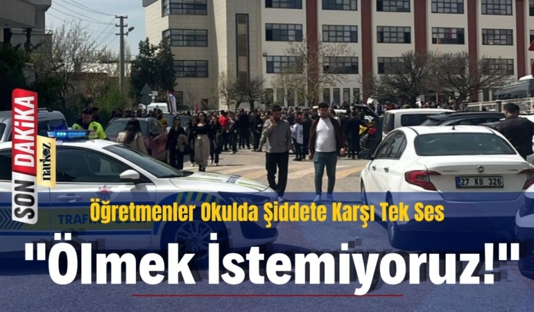 Gaziantep’te Eğitimciler Sokağa İndi: Şiddete Karşı Tek Ses: "Ölmek İstemiyoruz!"