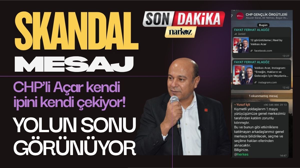 CHP Gaziantep’te "Seçme ve Seçilme Hakkı" Krizi: 1 Mayıs Katılımı Zorunlu Tutuldu!