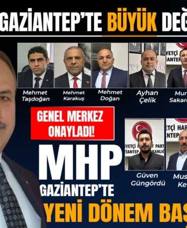 MHP Gaziantep sil baştan: Yeni başkanlar belli oldu