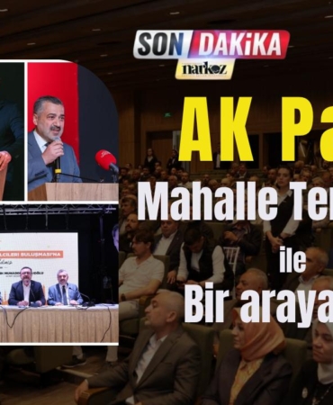 AK Parti Mahalle Temsilcileri ile İstişare toplantısında bir araya geldi