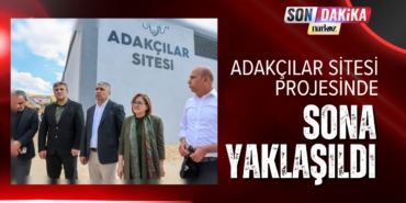Başkan Şahin, Gazi Konut Tarafından Yapılan Yeni Adakçılar Sitesi'ni İnceledi