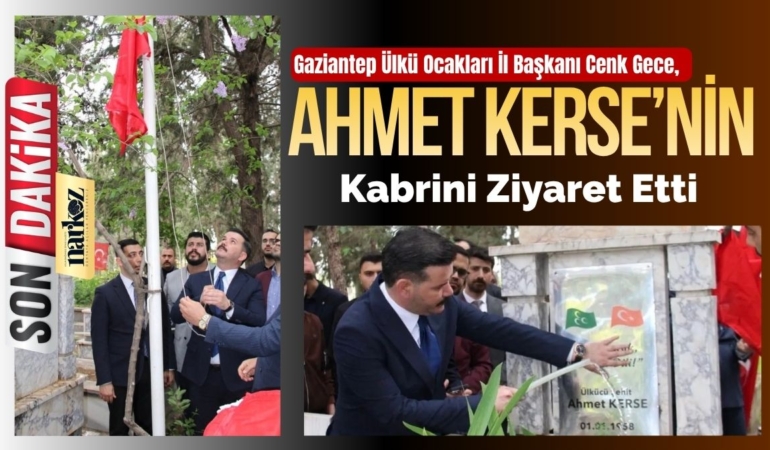Cenk Gece’den İlk Ziyaret Ahmet Kerse’ye