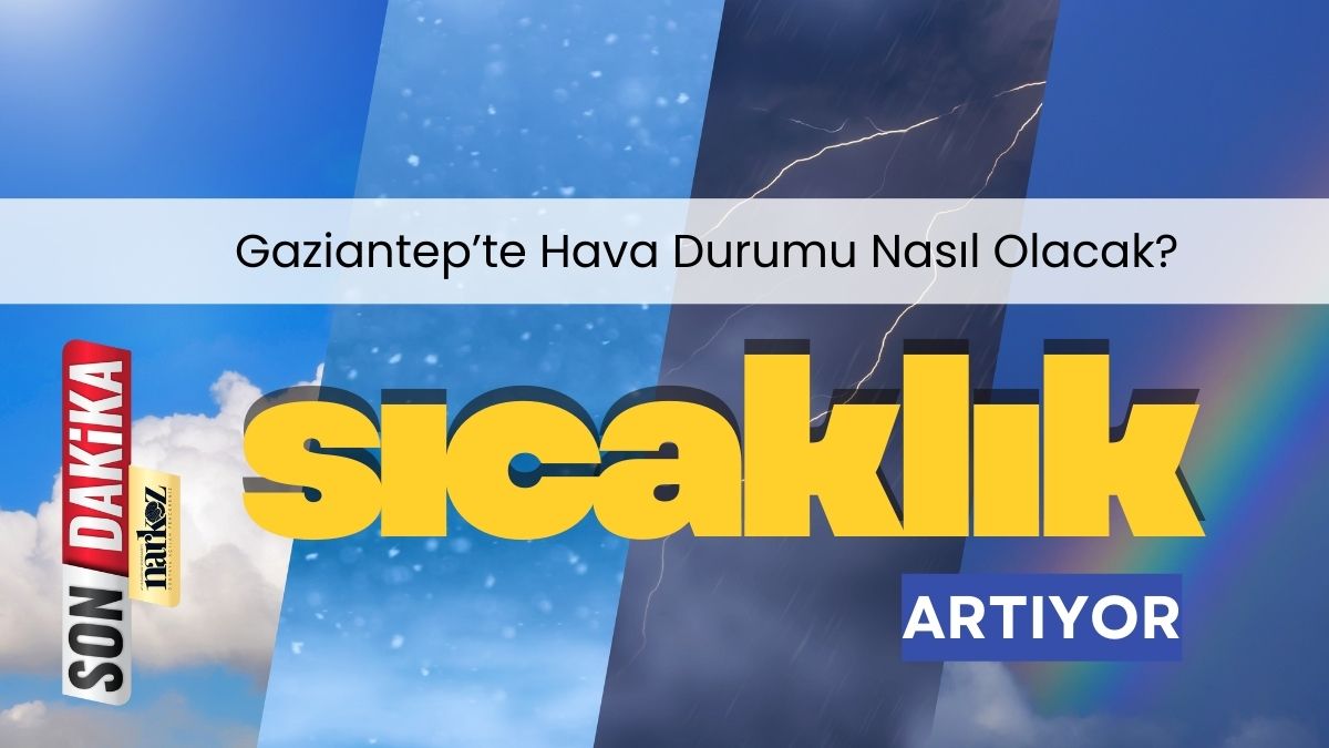 Gaziantep'te hava nasıl olacak