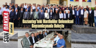 Gaziantep’teki Mardinliler Geleneksel Bayramlaşmada Buluştu
