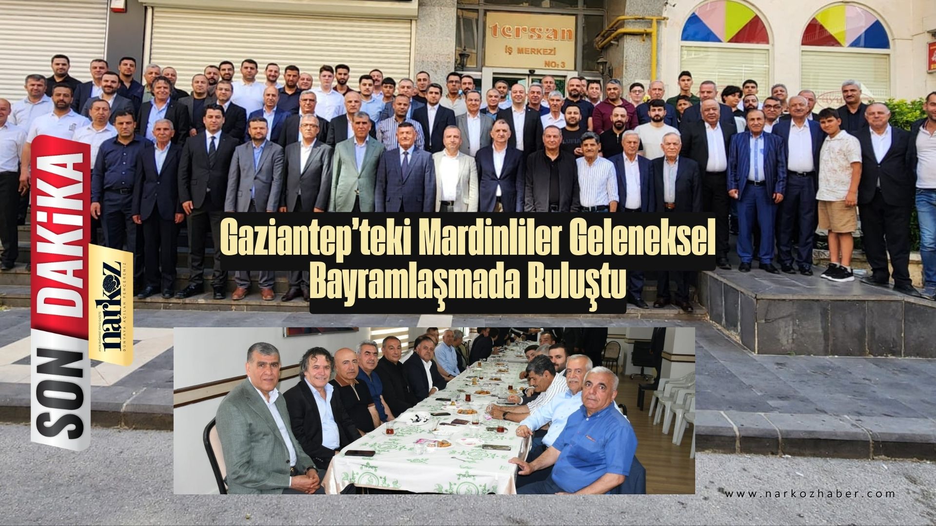 Gaziantep’teki Mardinliler Geleneksel Bayramlaşmada Buluştu