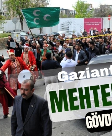 Gaziantep’te Mehteranlı Gövde Gösterisi: Arif Melek’ten MHP İl Başkanı Kılıç’a Mehteranlı Ziyaret
