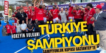 Hokeyin Volkanı Türkiye Şampiyonu, Şampiyonluk Kupası Gaziantep’e Geliyor