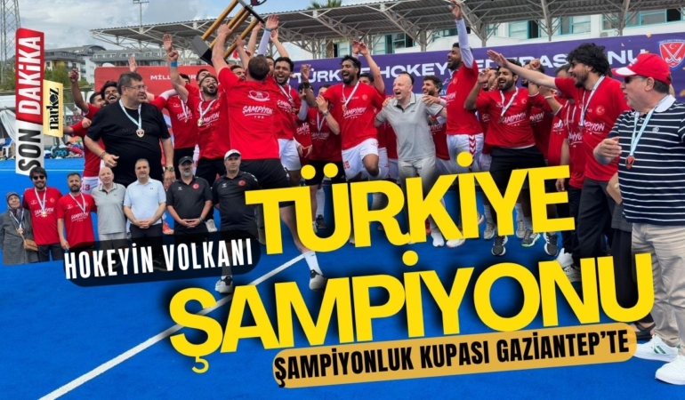 Hokeyin Volkanı Türkiye Şampiyonu, Şampiyonluk Kupası Gaziantep’e Geliyor