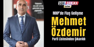 MHP'de Flaş Gelişme Araban Belediye Başkanı Mehmet Özdemir Parti Listesinden Çıkarıldı