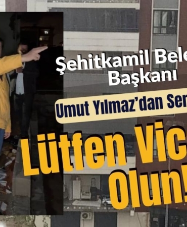 Şehitkamil Belediye Başkanı Umut Yılmaz’dan Sert Tepki Lütfen Vicdanlı Olun!