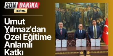 Umut Yılmaz'dan Özel Eğitime Anlamlı Katkı