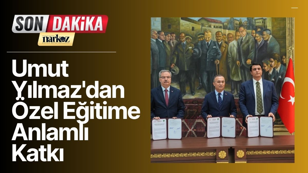 Umut Yılmaz'dan Özel Eğitime Anlamlı Katkı