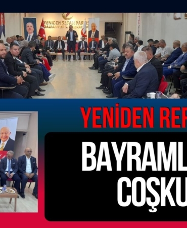 Yeniden Refah'ta Bayramlaşma Coşkusu