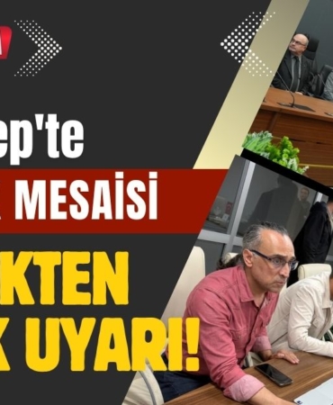 Gaziantep'te Sağanak Mesaisi: Valilikten Kritik Uyarı!