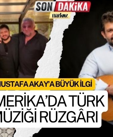 Amerika’da Türk Müziği Rüzgârı Mustafa Akay’a Büyük İlgi