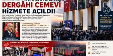 Bahçeli’nin Hibe Ettiği Arsa Üzerine İnşa Edilen Cemevi Hizmete Açıldı