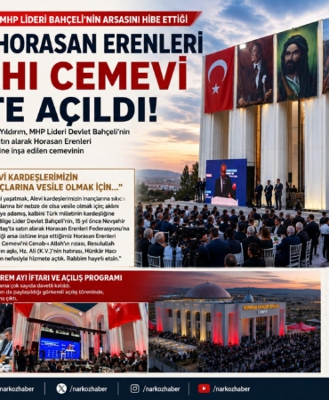 Bahçeli’nin Hibe Ettiği Arsa Üzerine İnşa Edilen Cemevi Hizmete Açıldı