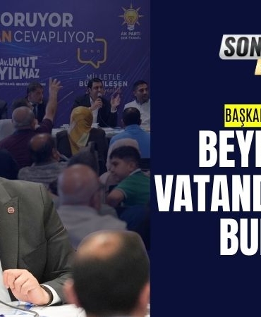 Başkan Umut Yılmaz Beykent’te Vatandaşlarla Buluştu