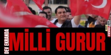 Başkan Yılmaz’dan Milli Maç Daveti Tek Yürek Koru Park’ta Olacağız