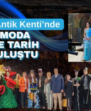 Dülük Antik Kenti’nde Moda ile Tarih Buluştu