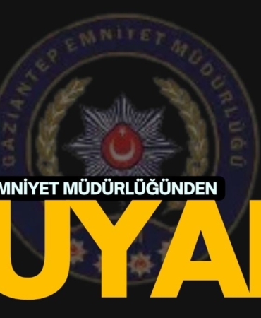 EMNİYET MÜDÜRLÜĞÜNDEN KRİTİK UYARI