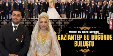 Gaziantep Bu Düğünde Buluştu Protokol ve İş Dünyası Aynı Çatı Altında