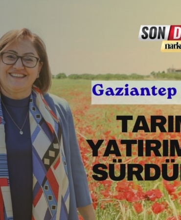 Gaziantep Büyükşehir Tarımsal Yatırımlarını Sürdürüyor