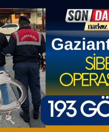 Gaziantep ve 20 İlde Büyük Siber Operasyon 193 Gözaltı