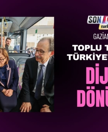 Gaziantep’te Toplu Taşımada Türkiye’ye Örnek Dijital Dönüşüm