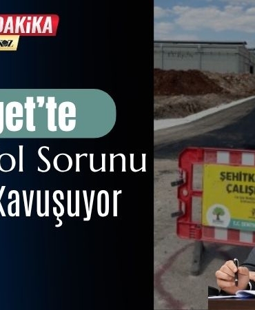 Küsget'te Yılların Yol Sorunu Çözüme Kavuşuyor