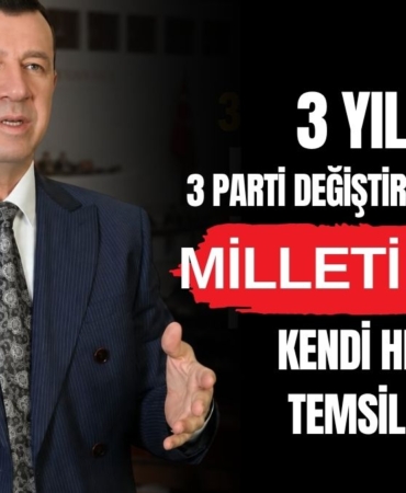 Mehmet Pamuk “3 Yılda 3 Parti Değiştiren Milletvekili Milleti Değil, Kendi Hesabını Temsil Eder”