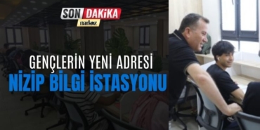 Nizip Belediyesi’nden Gençlere Eğitim Desteği Bilgi İstasyonu Hizmete Açıldı