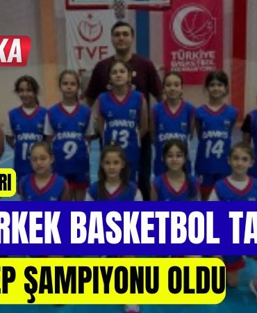 SANKO Okulları Minik Erkek Basketbol Takımı Gaziantep Şampiyonu Oldu
