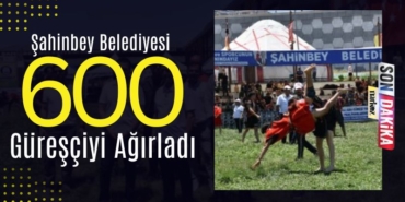 Şahinbey Belediyesi 600 Güreşçiyi Ağırladı