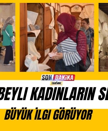 Şahinbeyli Kadınların Sergisi Büyük İlgi Görüyor